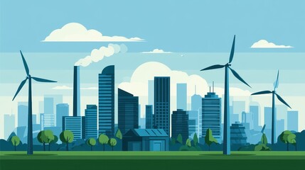 Obraz premium Evaluate the potential of investing in renewable energy. 