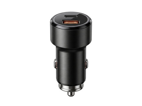 Car charger isolated transparent background 