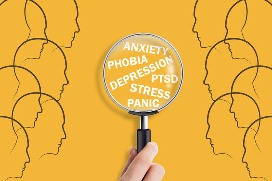 Mental Health and Psychological Disorders Concept