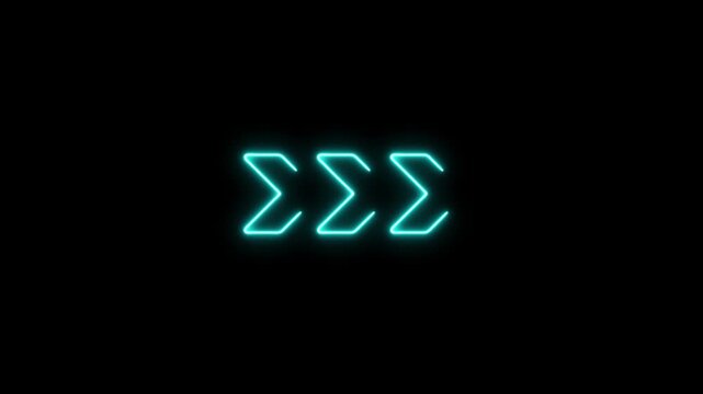 Neon Triple Arrow Animation &ndash; Glowing Cyan Forward Motion Background