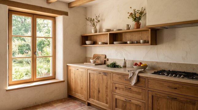 modern kitchen interior