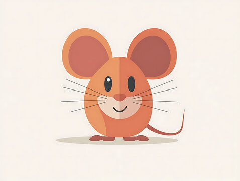 Creative mouse icon pack with clean outline and solid styles on white background