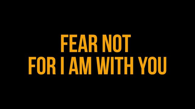 Inspirational Christian Scripture Typography Motion