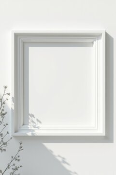 Marco gr&aacute;fico minimalista con detalle org&aacute;nico