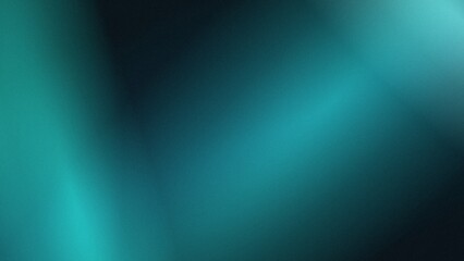 Fototapeta premium Abstract dark background featuring deep teal diagonal light rays