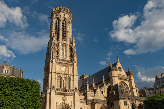 Paris, France: Church of Saint-Germain l'Auxerrois (French: &Eacute;glise Saint-Germain-l'Auxerrois de Paris)