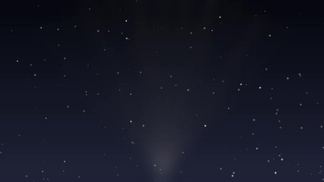 薄明光線が降りる背景　動画の下地に使えるループ背景