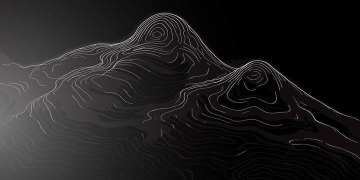 Abstract topographic contour map pattern with dashed lines topographic abstract geography elevation background geometry cartography landscape navigation minimalist stylized contrast