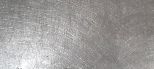 Stainless steel surface for the background.
