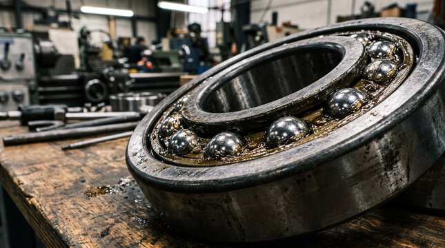 Macro Industrial Ball Bearing