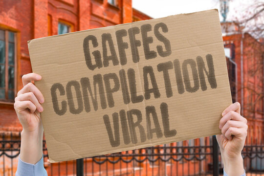 "Gaffes Compilation Viral" A compilation of a candidate's gaffes goes viral online. GAFFES. COMPILATION. VIRAL. CANDIDATE. MEMES.