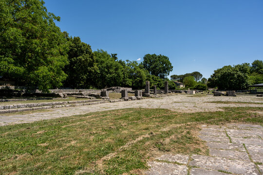 Molise. Sepino Archaeological Park - Altilia-Saepinum Archaeological Area