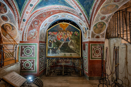 Subiaco. The Monastery of Saint Benedict, or Sanctuary of the Sacred Cave