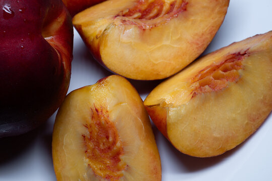 The nectarine peach (commonly called a nectarine)