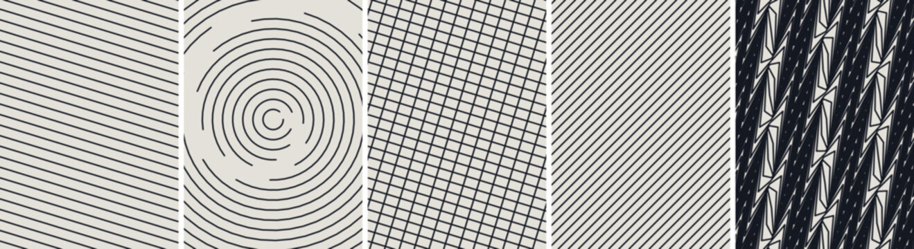 Abstract geometric patterns with lines and circles geometric abstract background minimalist creative