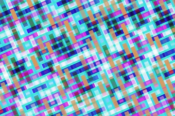 Colorful abstract mosaic pattern with vibrant digital pixels