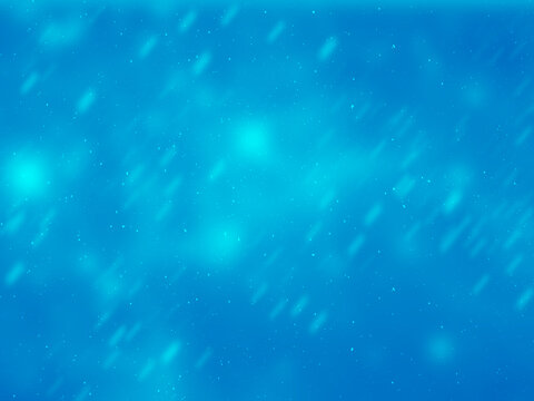Blue Aqua Water Texture &ndash; Abstract Underwater Light and Bubble Background