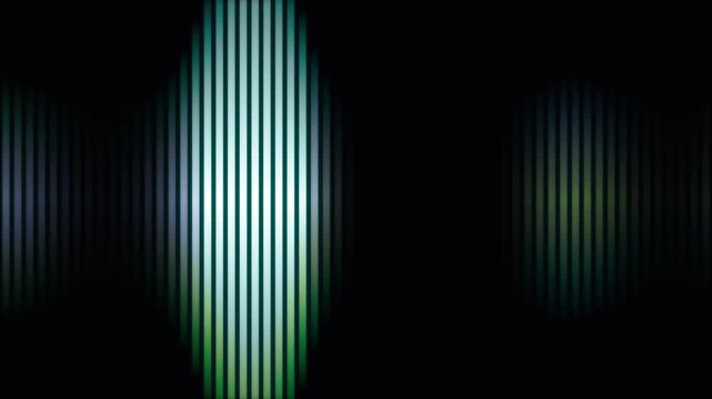 Abstract Glowing Vertical Lines Animation