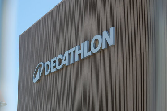 Decathlon center in Mollet del Vall&eacute;s, Barcelona, Spain. No people. 