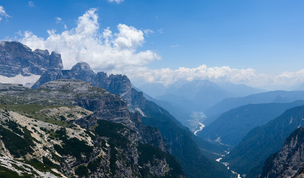 dolomite alps in italy, Tre Cime