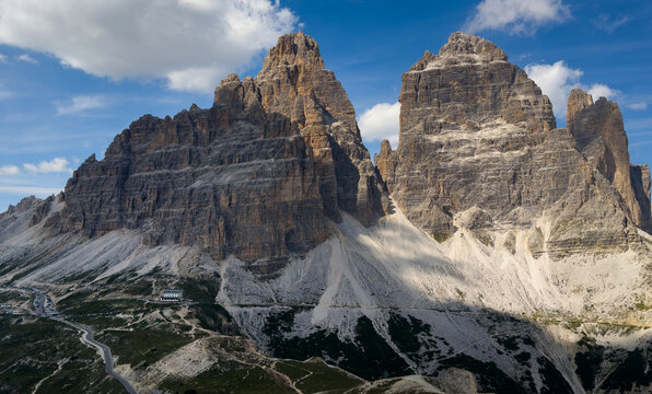dolomite alps in italy, Tre Cime
