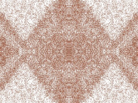 Pointillism texture abstract art design