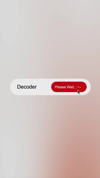 Decoder Typing on Search Bar Vertical