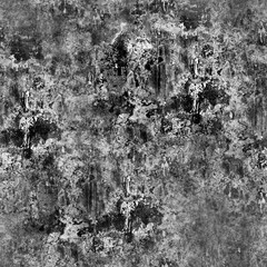 Fototapeta premium Gritty concrete texture presents a mottled gray pattern with distressed surface details weathered roughness abrasion decay erosion industrial background wall stone cement building material grayish