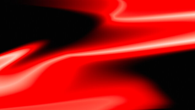 Abstract red light streaks and blurred lines against a dark background