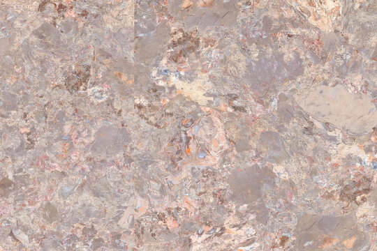Polished marble slab marble surface textured stone beige marble natural pattern neutral tone