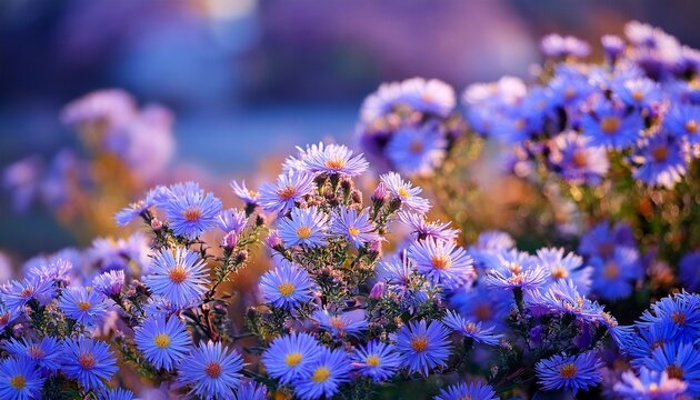 symphyotrichum oblongifolium october skies an aromatic aster boasts captivating blue flowers
