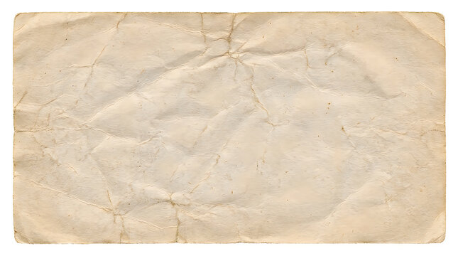 Old worn beige paper with faint creases and texture