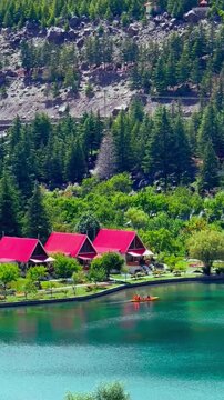 lake in the mountains of Gilgit Baltistan, Pakistan