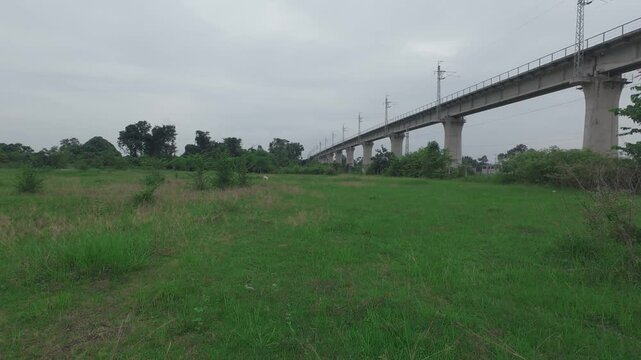 view of the bridge over river