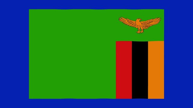 flag of zambia
