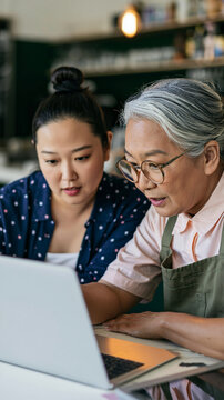 Healthy Asian Senior Woman Enjoying an Active and Independent Lifestyle