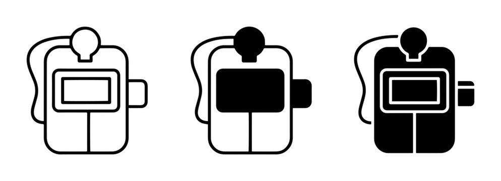 Stopwatch Icons, Timer Symbols, Sport Chronometer Graphics, Digital Time Measurement Tools