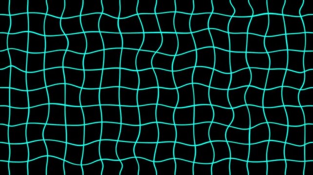 blue Animation of abstract background with motion purple wallpaper, geometric gradient mesh grid and squares on black background, template, black backdrop 4k video