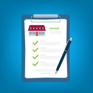 House Sale Contract with Property Documents and Buyer Approval Checklist