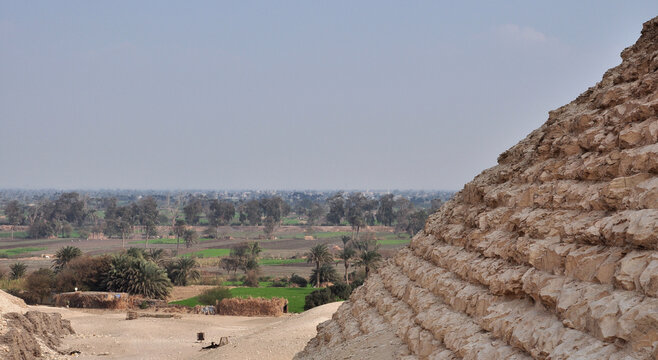 landscape in the desert