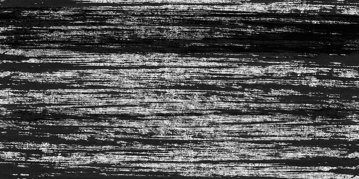 Abstract black and white digital glitch texture with horizontal noise and data interference