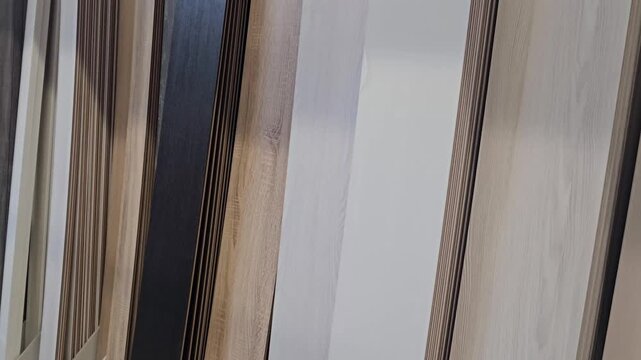 Different types and sizes of materials are displayed together in a close view showing variations in color and texture