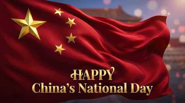 Celebrating the glorious national day of the people's republic of china a time for patriotic pride and reflecting on the nation's remarkable journey