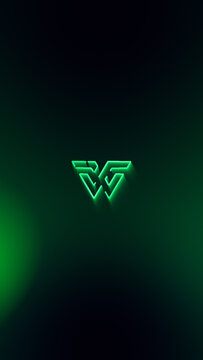 Neon Glow Logo Reveal &ndash; Short-Form Video Intro for Creator Branding and Mobile Stories