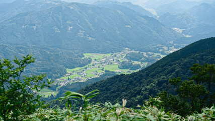 山間部にある集落 © kohta65