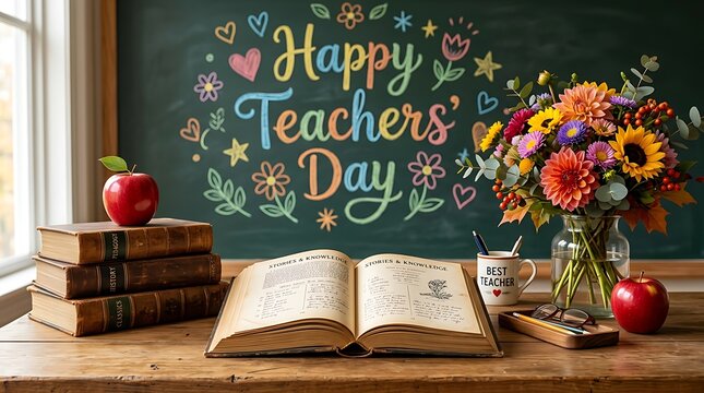 Celebrating the dedication and impact of educators on teacher's day with gratitude and appreciation