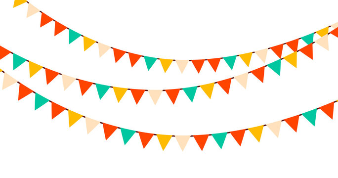 Festival bunting flag party garlands decoration