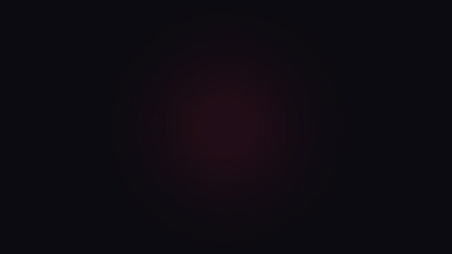 Digital loading circle with compiling percentage text animation for interface
