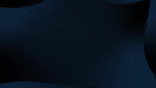 Abstract dark blue water liquid background with subtle ripples and surface wave motion in a seamless loop.