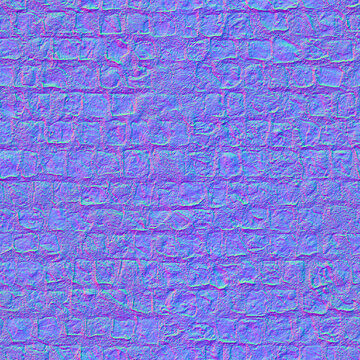 Medieval Tile Floor Normal Map